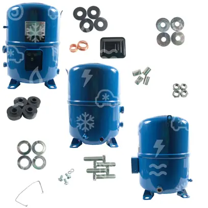kompresor Maneurop MTZ-144HV4V, MBP - R134a, R404A, R407C, 380 V, 380-400V/3/50 Hz, 460/3/60 Hz